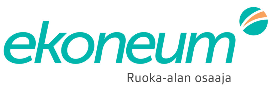 Logo, jossa lukee isolla ekoneum ja sen alla Ruoka-alan osaaja